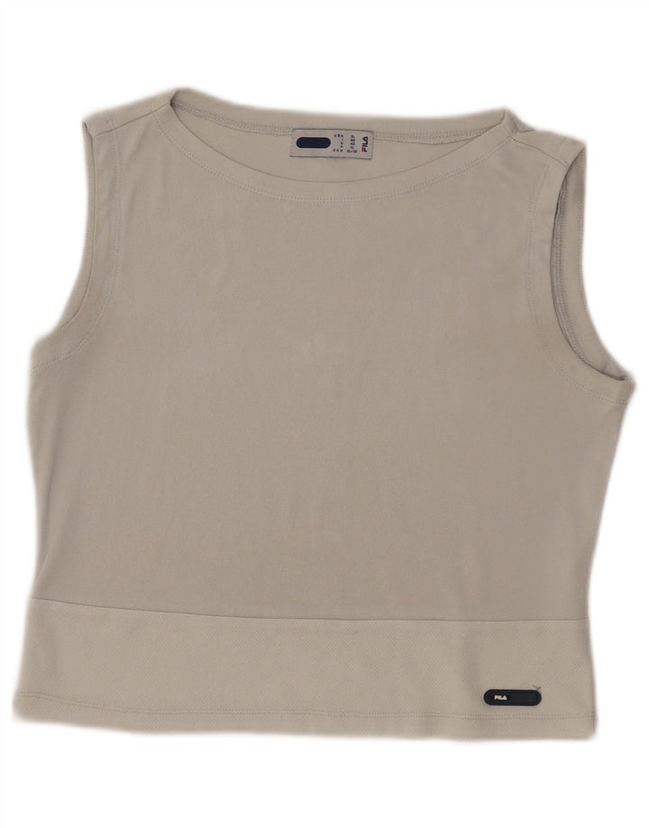 Fila ženski kratki prsluk IT 50 XL sivi