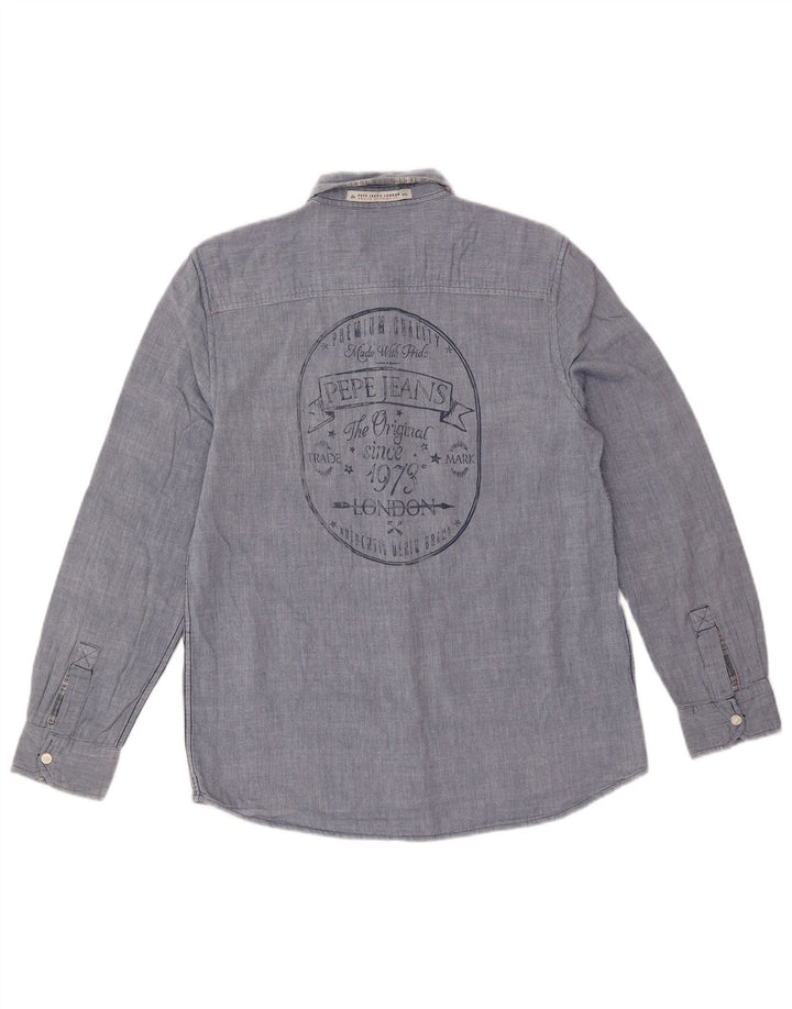 PEPE Jeans ženska košulja UK 14 srednje plava