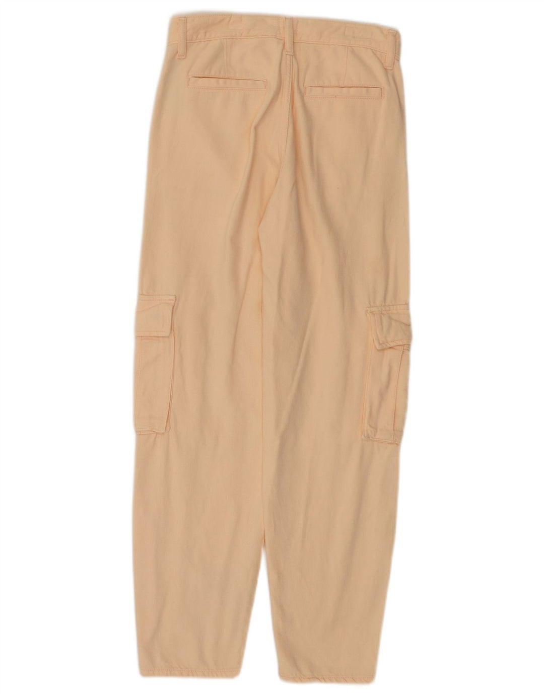 LEVI'S Ženske sužene Cargo hlače visokog struka W24 L28 Ružičasti pamuk