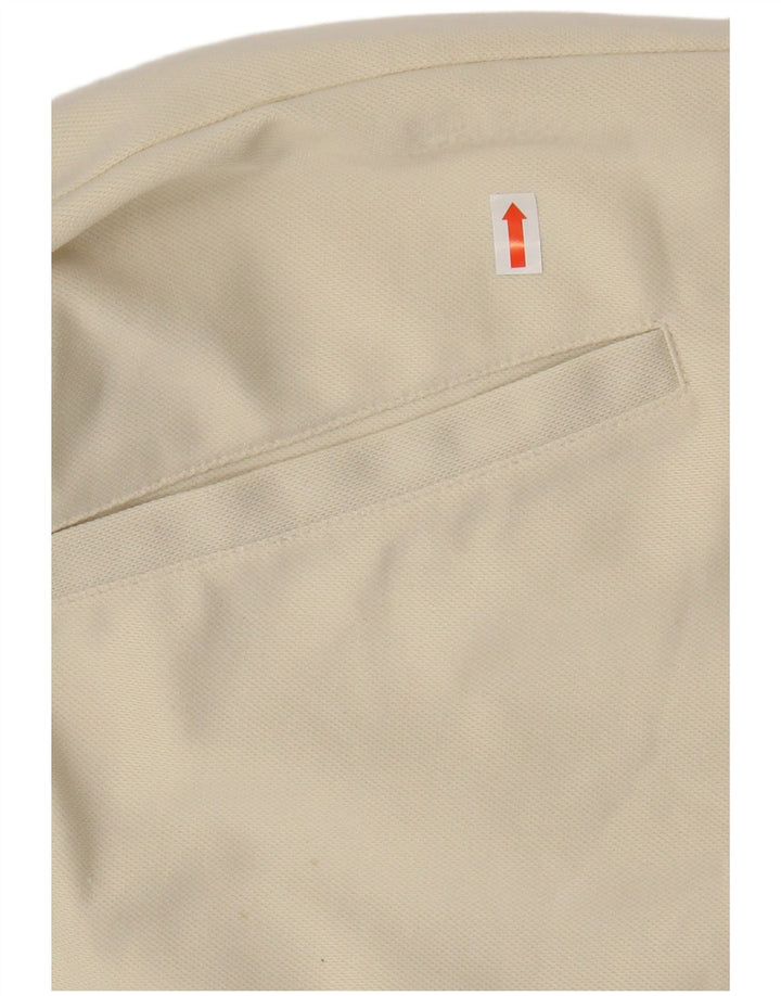 ASICS Mens Tracksuit Top Jacket XL White Colourblock Polyester