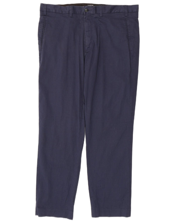Marks & Spencer muške uske chino hlače W38 L31 tamnoplavi pamuk