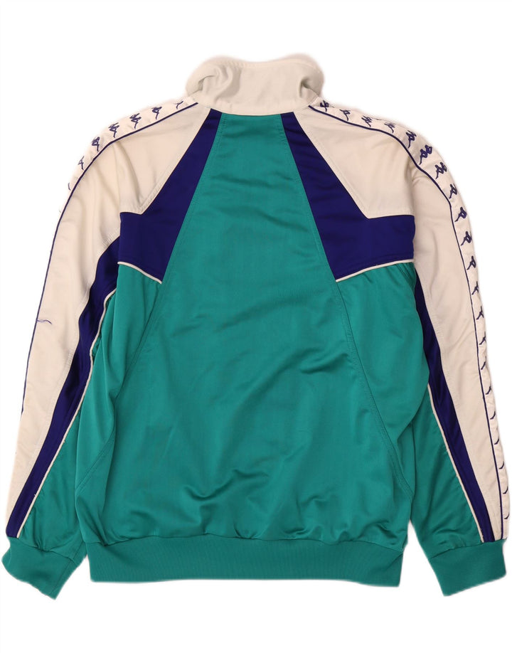 Kappa muška gornja jakna trenirke s grafičkim motivima velike zelene boje