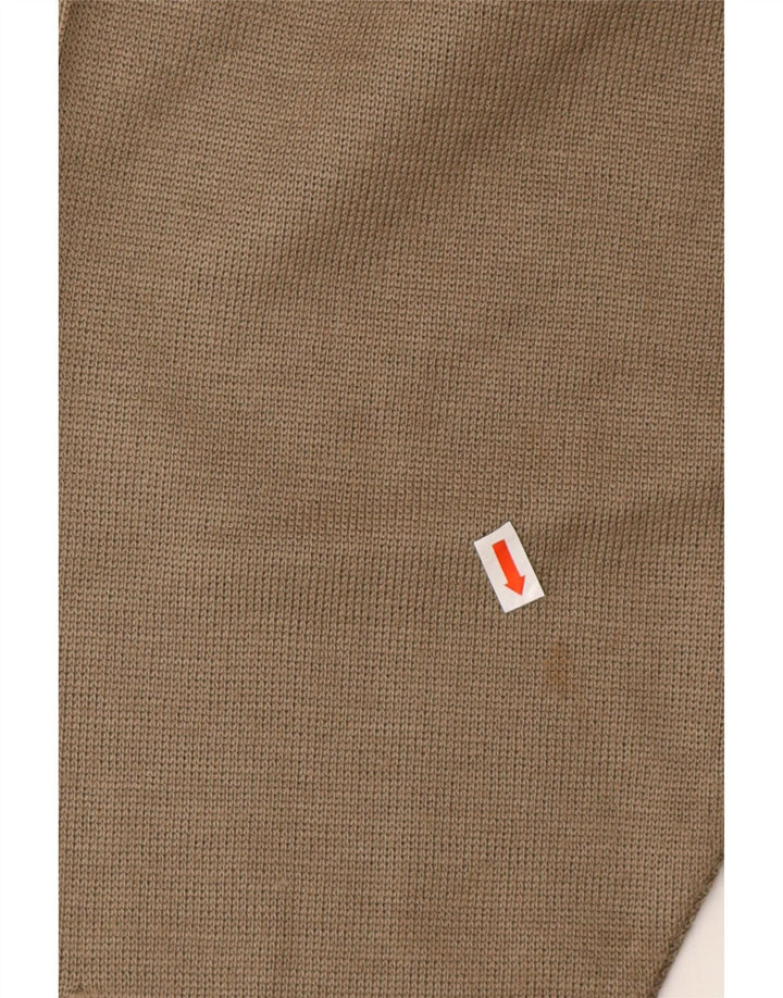 VINTAGE muški široki kardigan pulover od poliamida velikih zelenih pruga