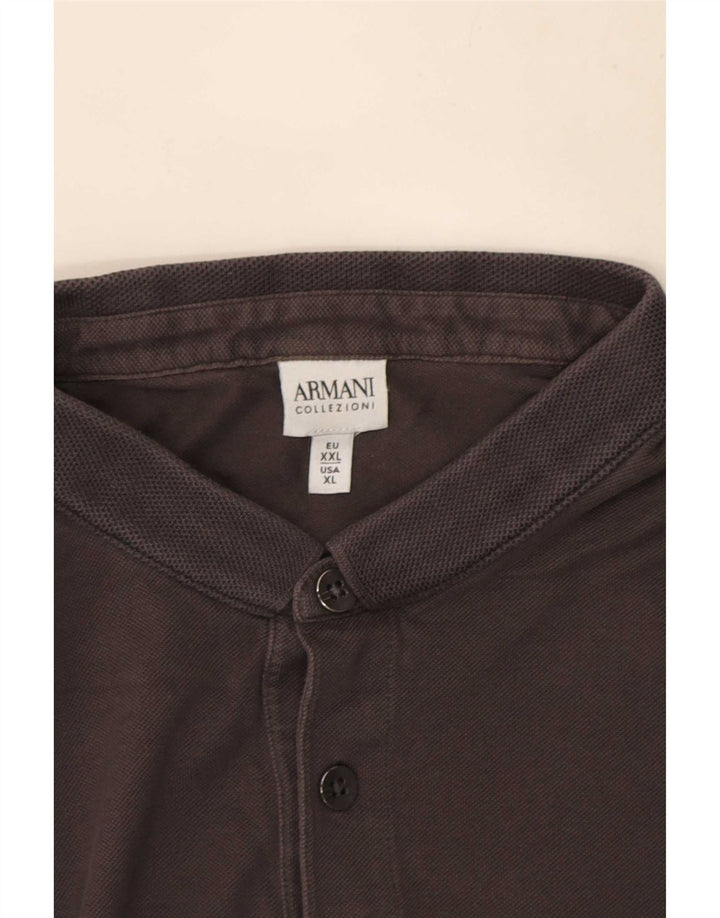 Armani muška polo majica XL sivi pamuk