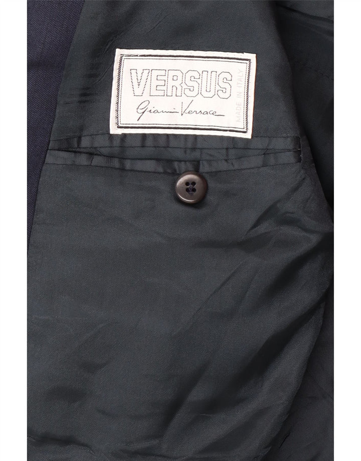 GIANNI VERSACE Muško dvodijelno odijelo UK 40 Large W30 L30 Mornarsko plava klasična