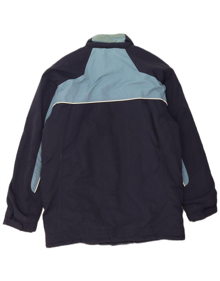 Adidas muška vjetrovka jakna UK 38 Medium tamnoplava poliamidna boja