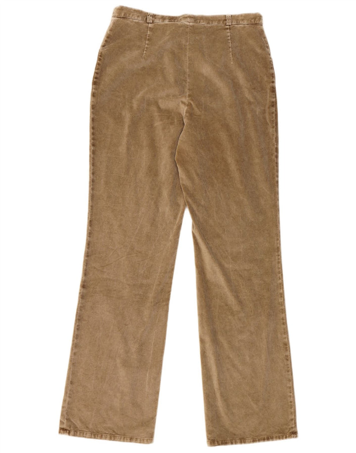 LAURA LEBEK Ženske ležerne hlače Bootcut UK 16 Large W32 L32 Smeđe