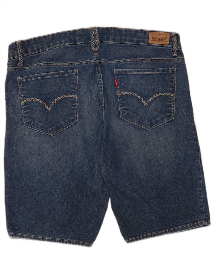 LEVI'S Ženske bermude od trapera US 13 Large W32 Plavi pamuk
