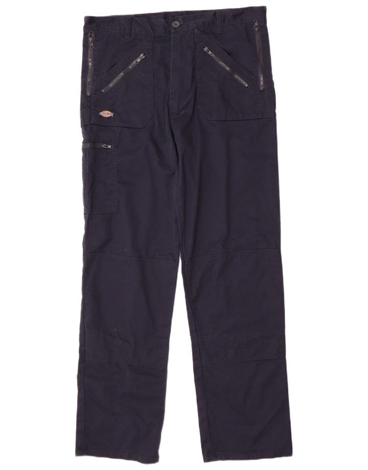 Dickies muške Redhawk ravne kargo hlače W38 L33 tamnoplavi poliester