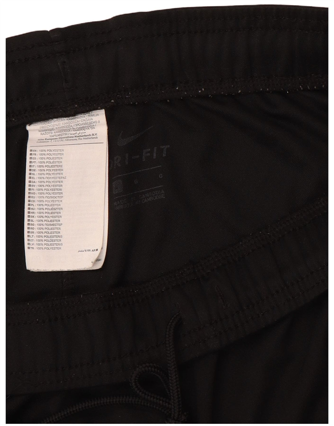 Adidas muške Dri Fit sportske kratke hlače, veliki crni poliester