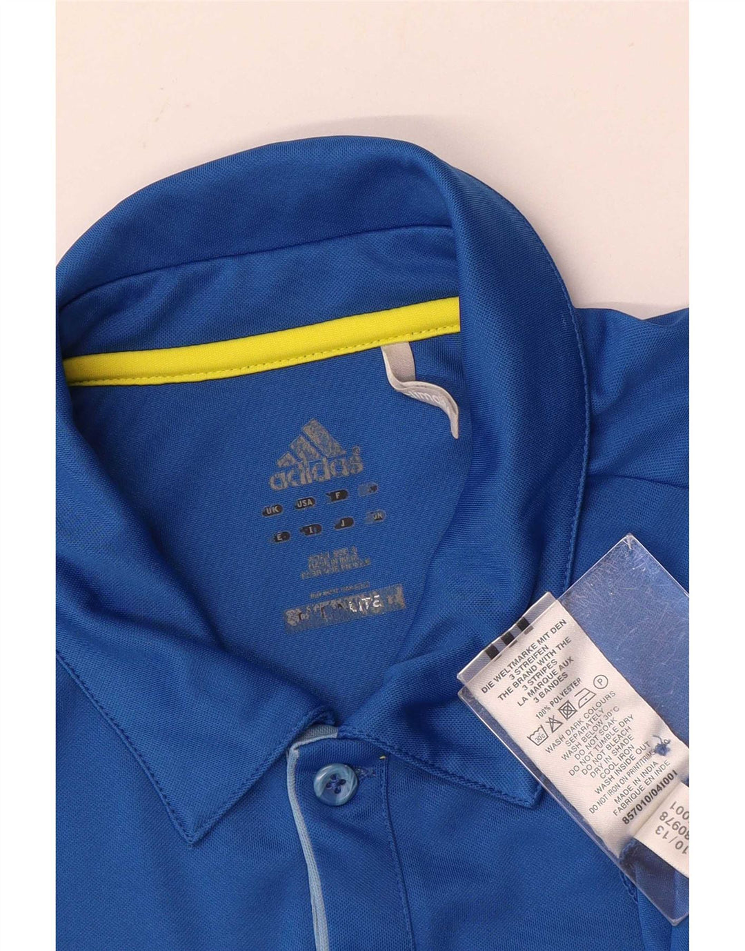 Adidas muška polo majica Climalite Mala plava poliester