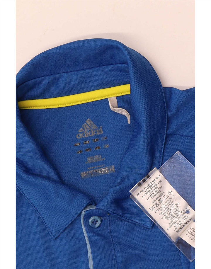 Adidas muška polo majica Climalite Mala plava poliester