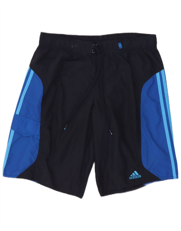 Adidas muške kargo kratke hlače za kupanje srednje tamnoplave boje, najlon