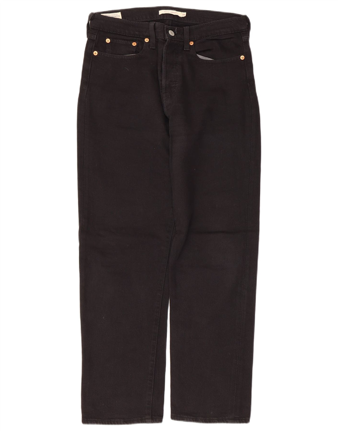 Levi's ženske ravne traperice Wedgie W28 L26 crne