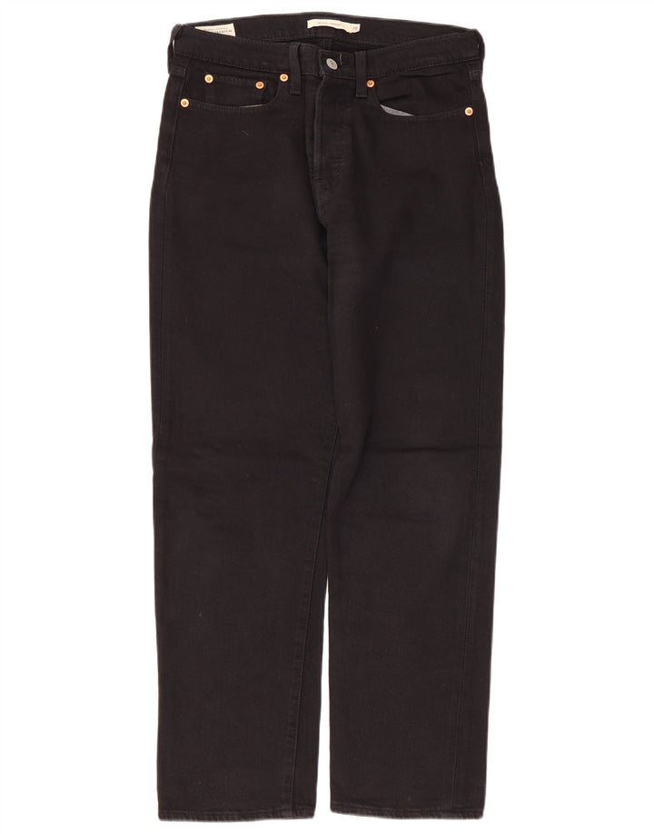 Levi's ženske ravne traperice Wedgie W28 L26 crne