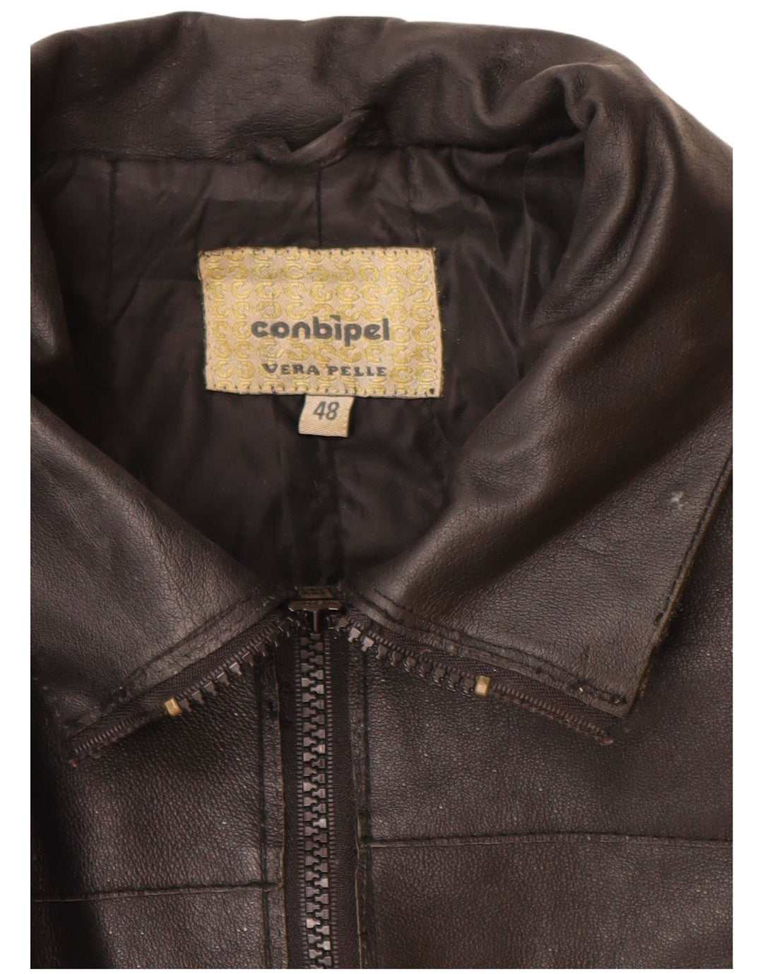 CONBIPEL ženski kožni kaput IT 48 XL crna koža