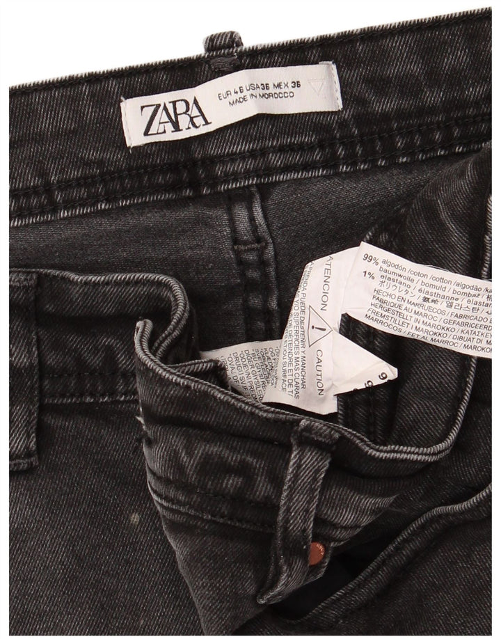 ZARA muške traper kratke hlače EU 46 XL W36 sivi pamuk