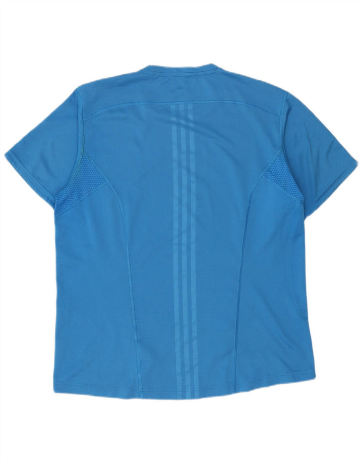 Adidas muška majica kratkih rukava veliki plavi poliester