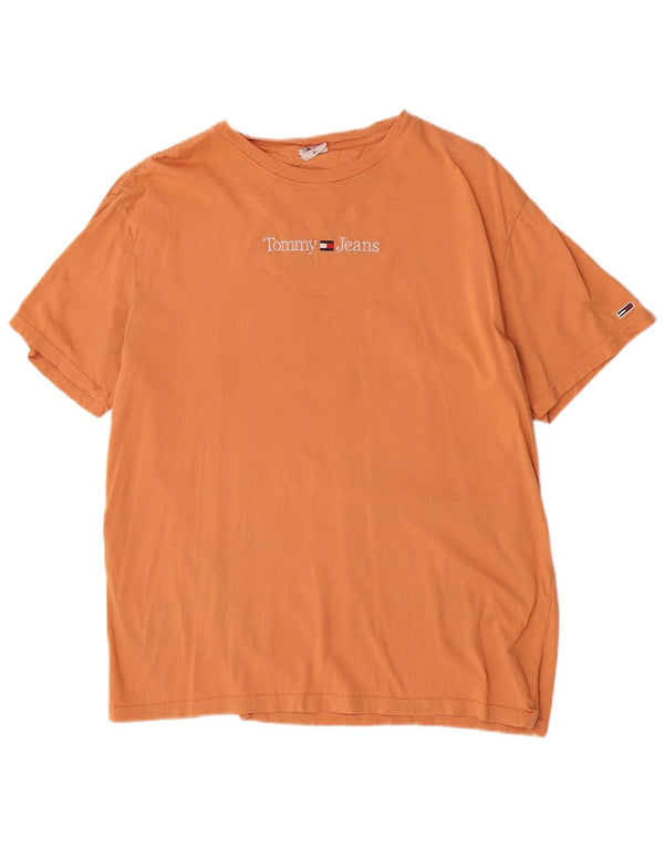 Tommy Hilfiger Muška majica kratkih rukava Regular Graphic XL narančasta