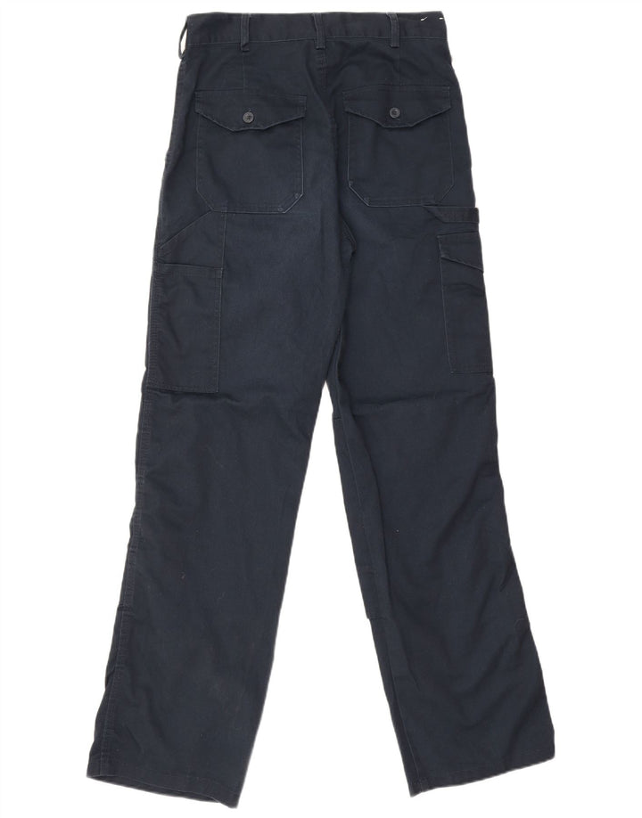 Dickies muške ravne kargo hlače W28 L31 tamnoplavi poliester