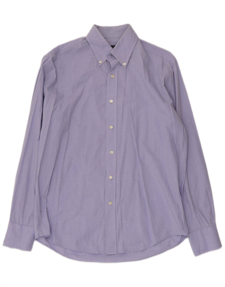 Dack's muška uska košulja srednje plave boje ptičje zube