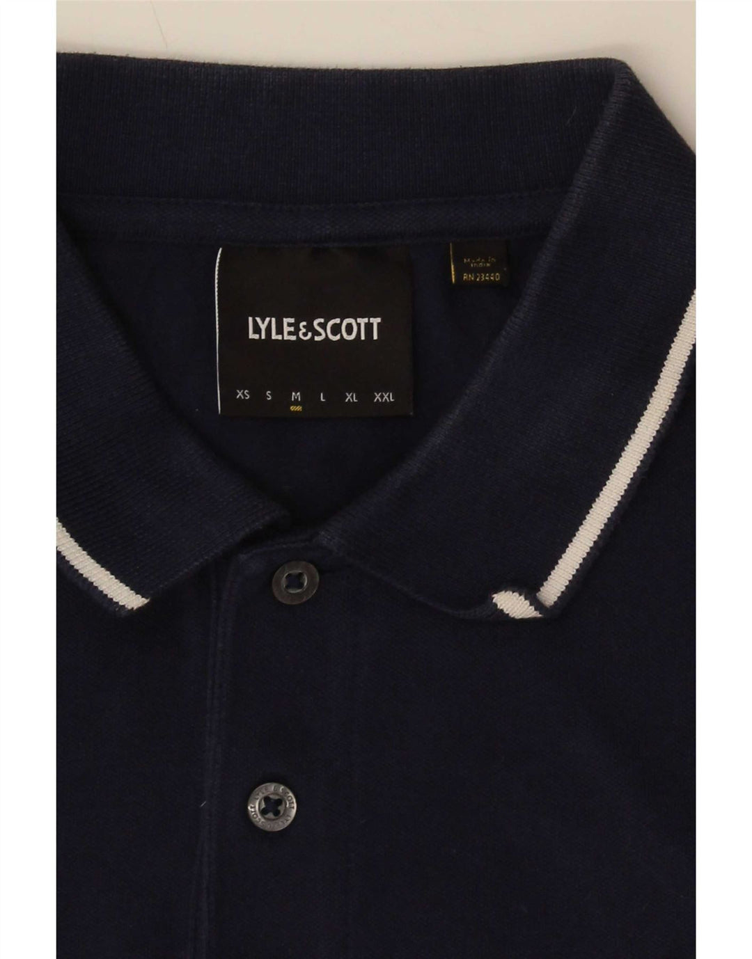 Lyle & Scott muška polo majica srednje tamnoplave pruge