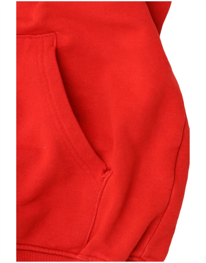 THE NORTH FACE Mali crveni pamučni muški majica s kapuljačom s grafičkim motivima