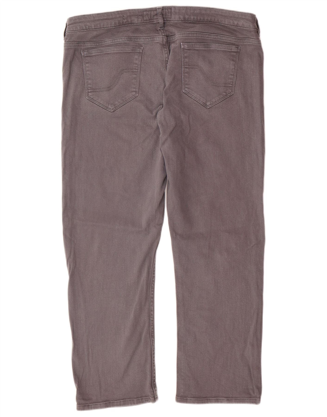 FAT FACE Ženske Capri traperice US 16 2XL W36 L24 Sivi pamuk