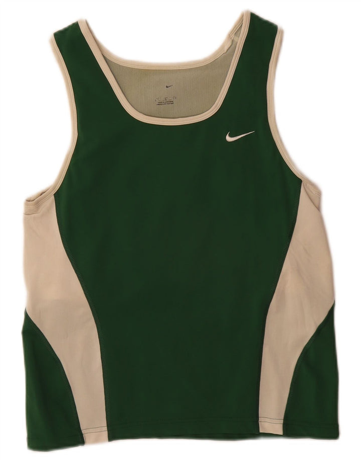 Nike ženski prsluk UK 14 Large Green Colourblock