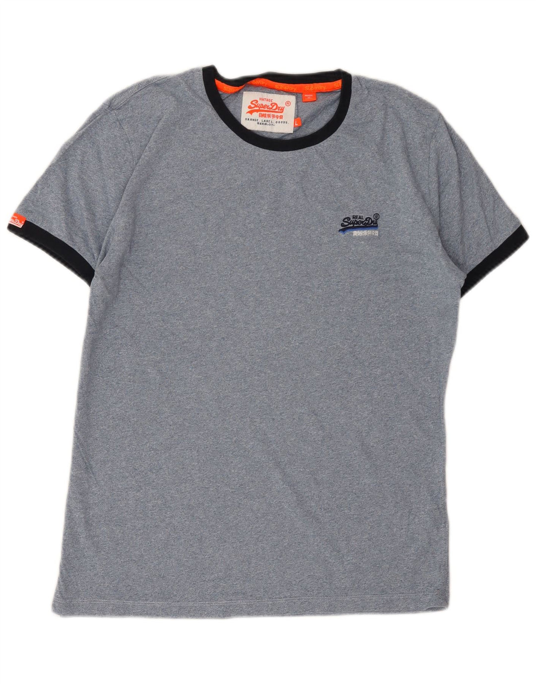 Superdry muška majica kratkih rukava, veliki plavi pamuk
