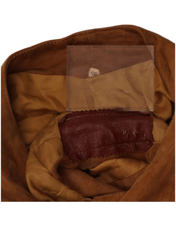 VINTAGE muška antilop jakna IT 50 velika smeđa koža