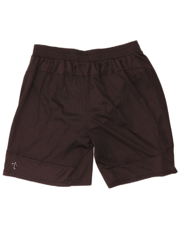 Puma Mens BVB Dortmund Graphic Sport Shorts Veliki crni poliester