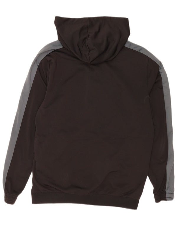 Puma Mens Zip Hoodie Sweater Medium Black Colourblock Polyester Sports