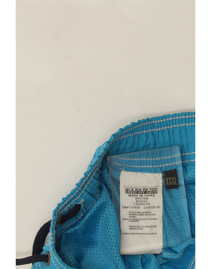 Napapijri muške kratke hlače za plivanje 3XL plavi poliamid