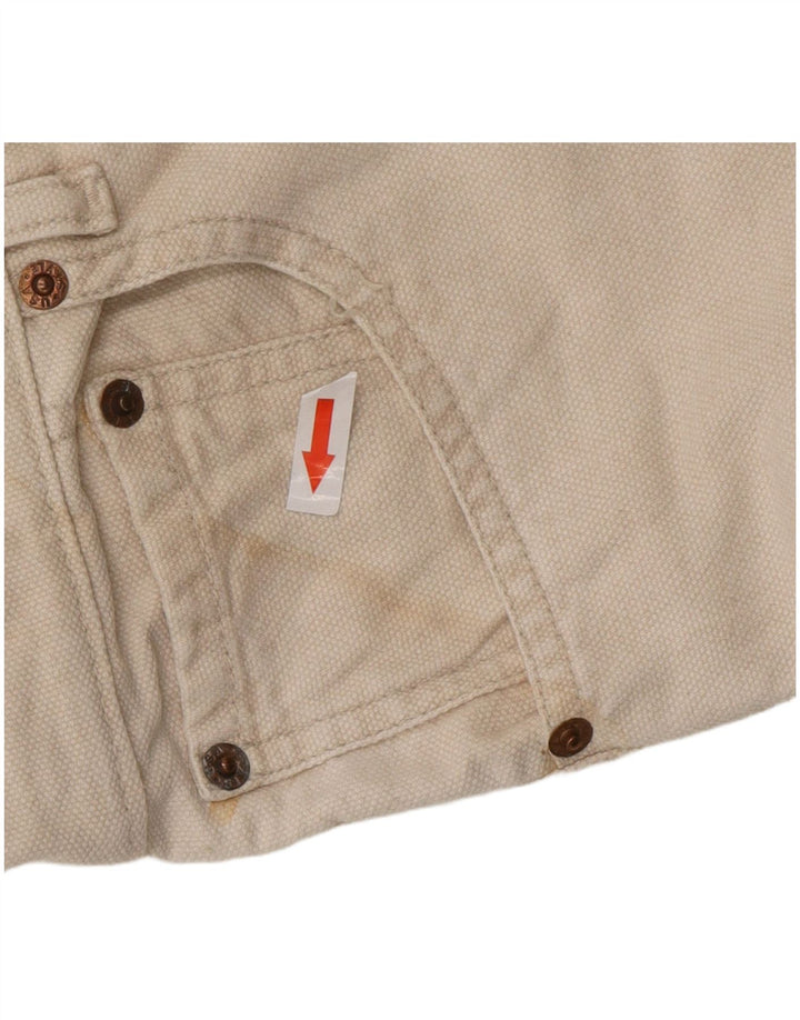 LEVI'S muške 501 ravne ležerne hlače W32 L30 Bijele