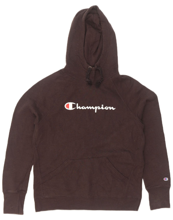 Champion muška majica s kapuljačom XS, crni poliester