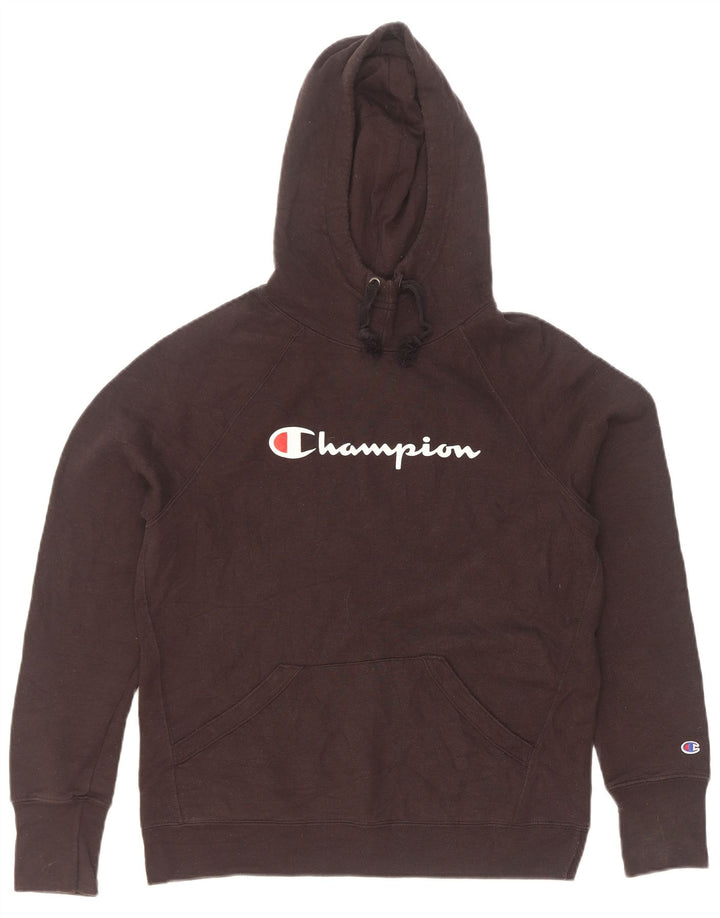 Champion muška majica s kapuljačom XS, crni poliester