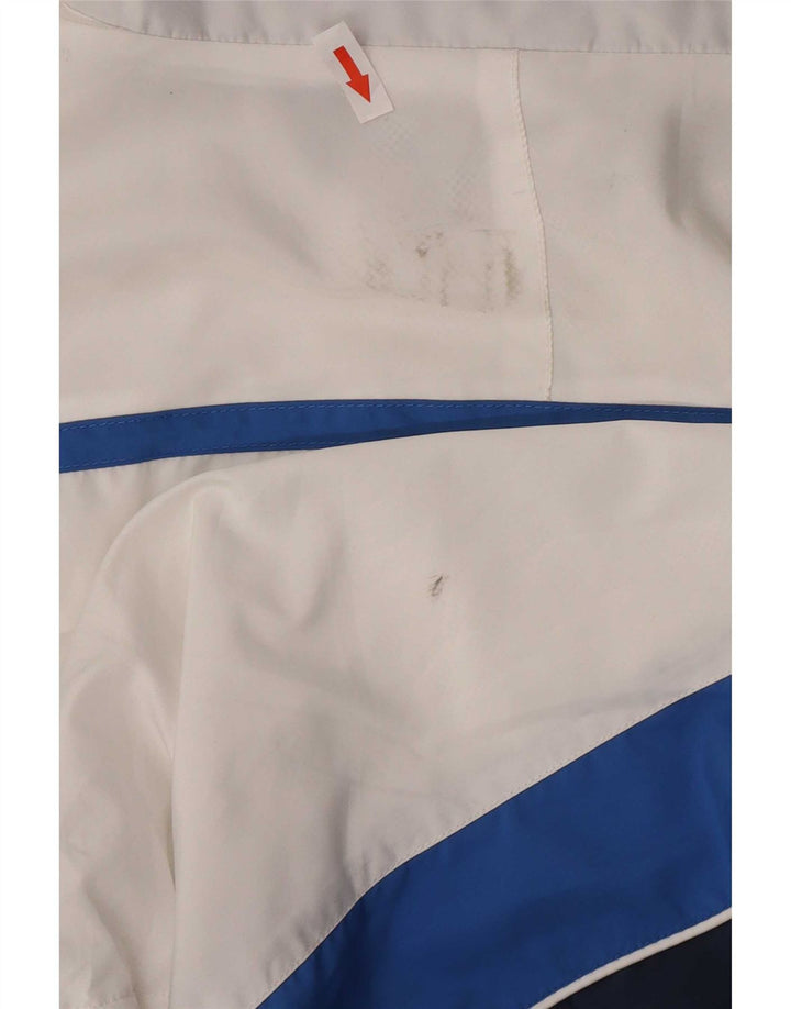 Asics muška gornja jakna za trenirku 2XL bijeli poliester u boji