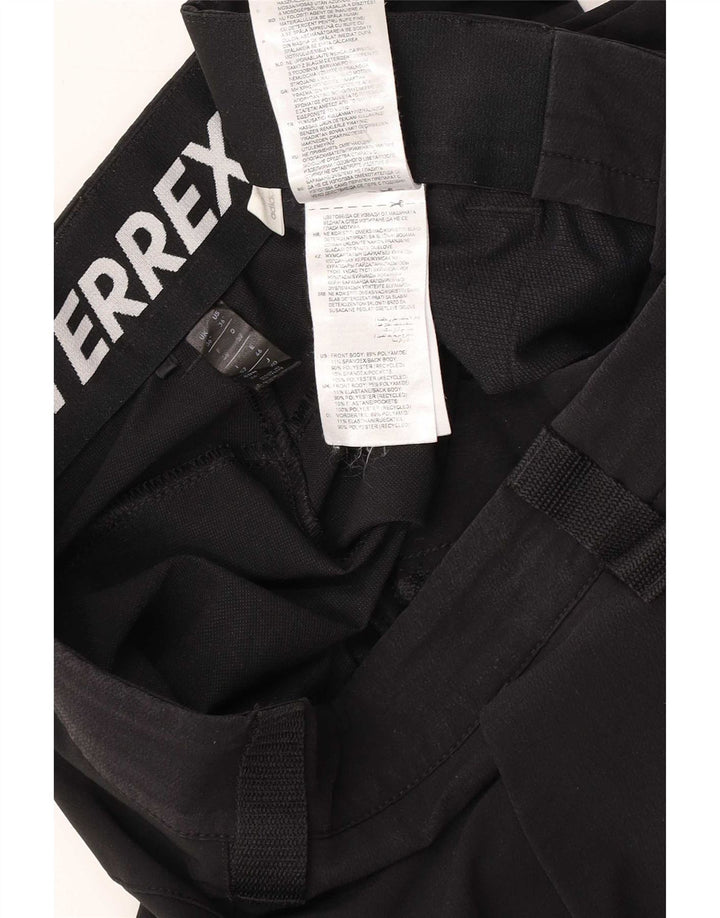 Adidas muške Terrex planinarske kargo hlače W36 L29 crni poliamid