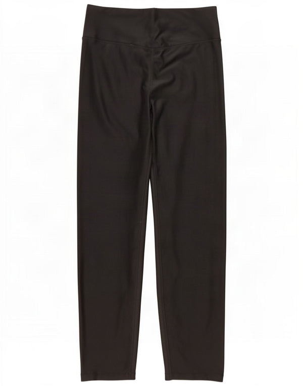 Nike Ženske Dri Fit Leggings UK 14 Srednje crni poliester