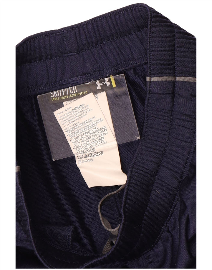 Under Armour Muške trenirke Hlače Joggers Male tamnoplave poliesterske