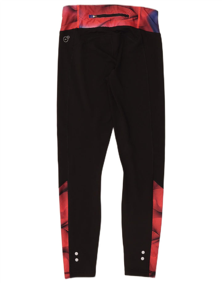 Puma ženske tajice s apstraktnim uzorkom UK 10 Small Black Colourblock