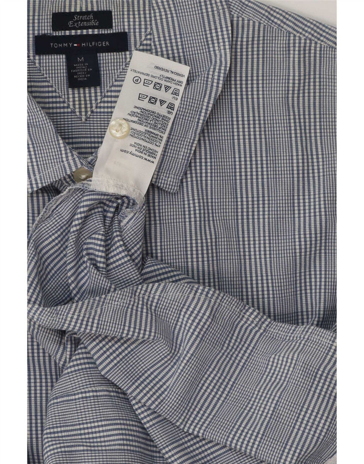 Tommy Hilfiger Ženska košulja UK 14 srednje plavi karirani pamuk