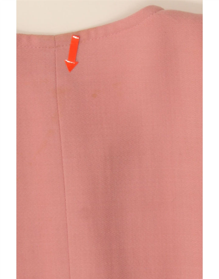 Luisa Spagnoli Ženska jakna s 4 gumba IT 46 Large Pink Wool