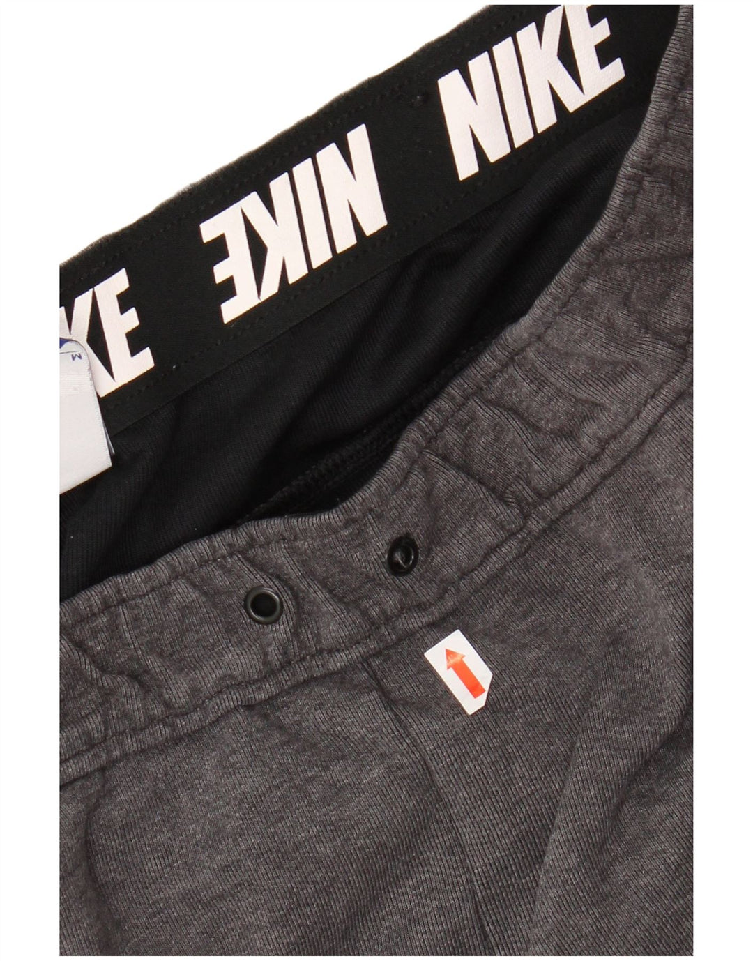 NIKE Mens Tracksuit Trousers Joggers Medium  Grey Cotton