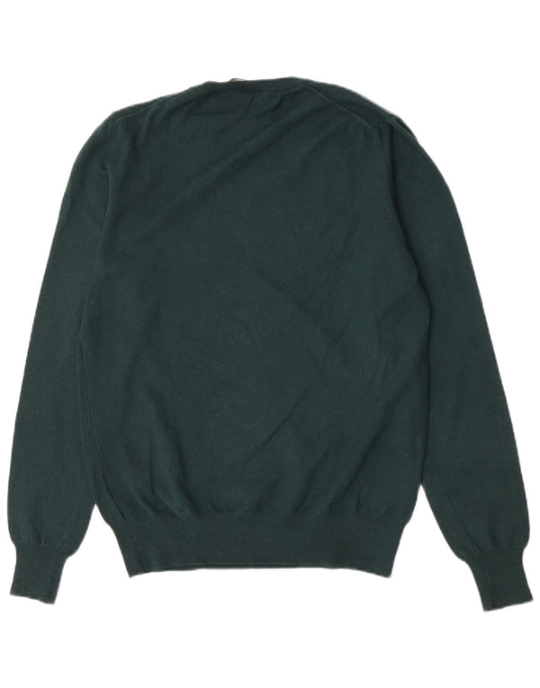 Fred Perry ženski džemper s okruglim izrezom UK 14 veliki zeleni