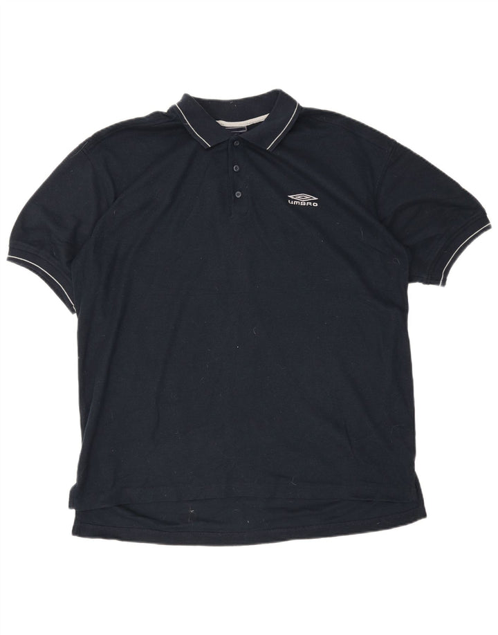 Umbro muška polo majica velika tamnoplava poliester