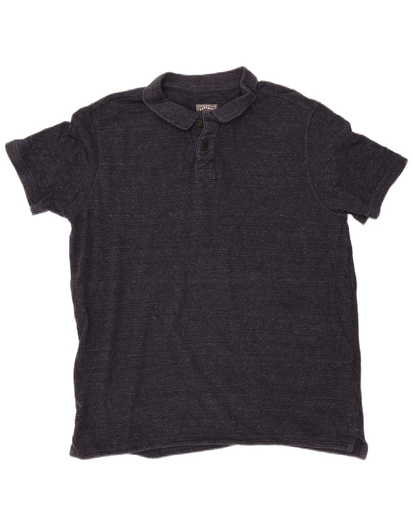 FAT FACE Muška polo majica 2XL tamnoplavi flekasti pamuk