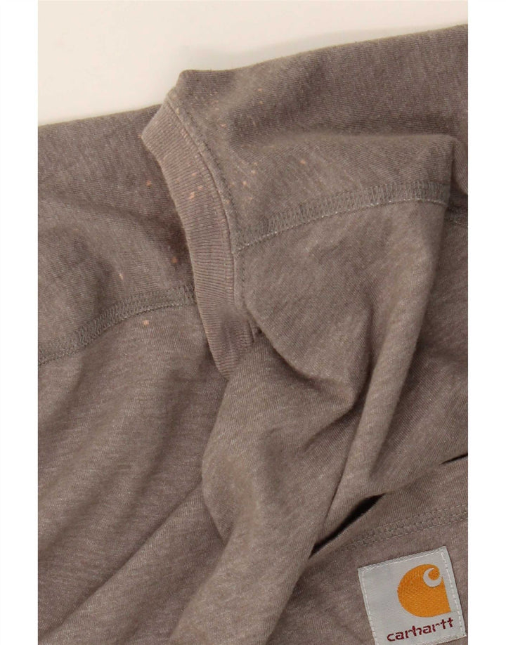 Carhartt muška majica kratkih rukava opuštenog kroja XL sivi poliester