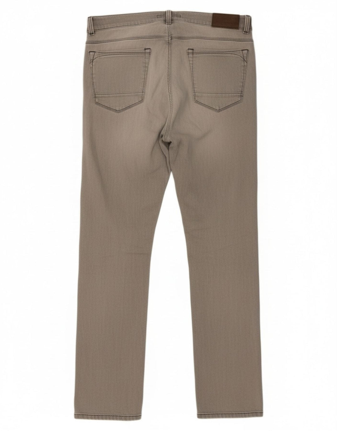 Muške uske traperice Trussardi W31 L33 sivi pamuk